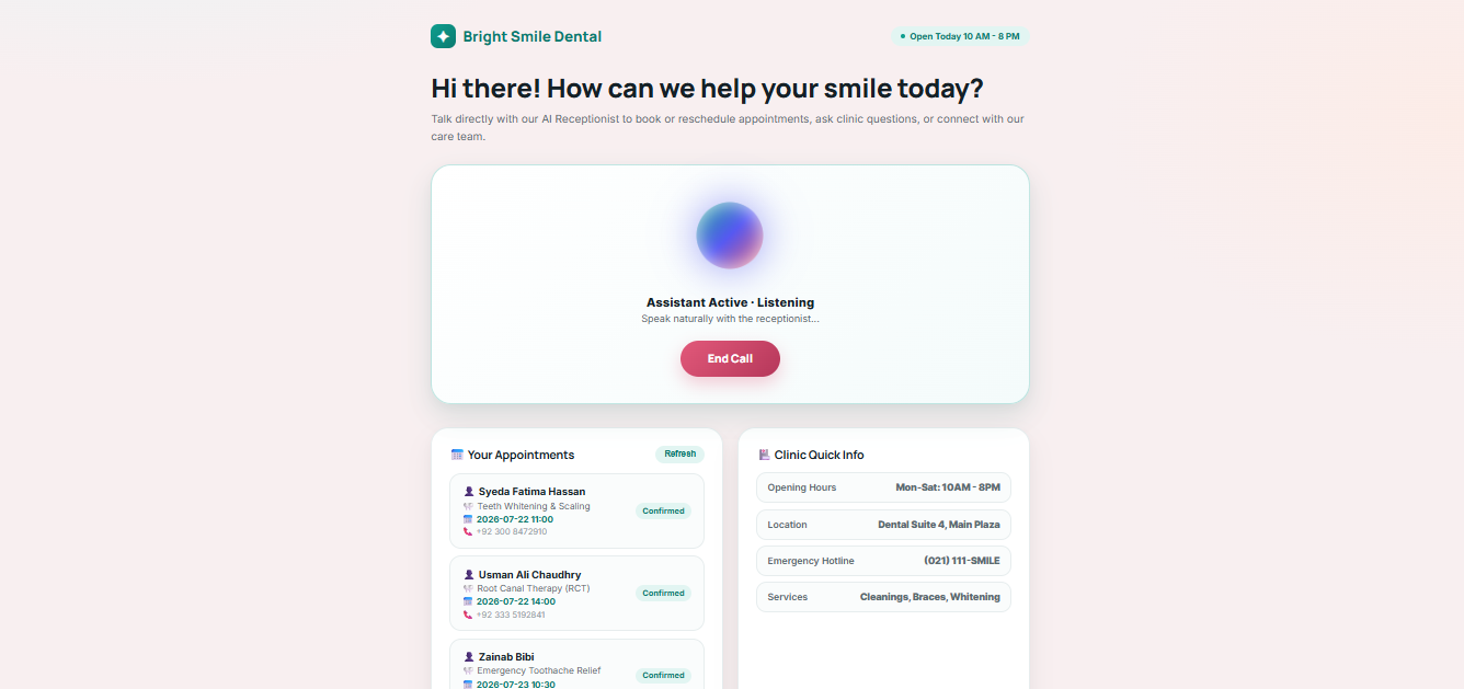 AI Dental Receptionist