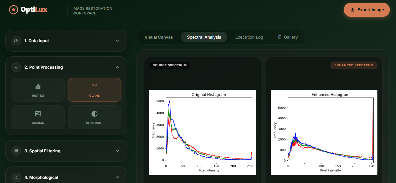 OptiLux Screenshot 2
